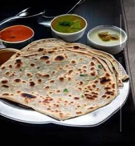 Aloo paratha                                                                                                                                                         