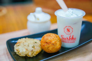 Farali , Sabudana, Lassi
