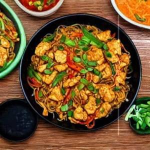 Chicken Gobi Noodles