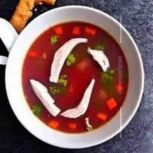 Chicken Beetroot Soup 