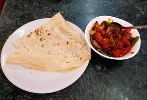 Roti & Chilli Mushroom