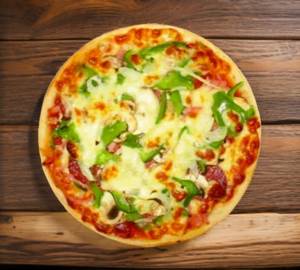 Capsicum cheese pizza [8 inches]