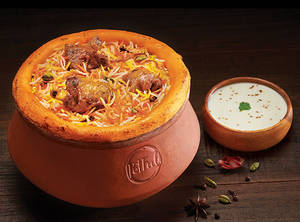 Claypot Lucknowi Mutton Biryani