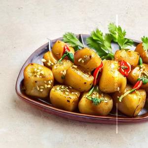 Chilli Garlic Potato Pops