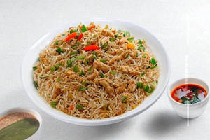 Pork Chilli Garlic Fried Rice