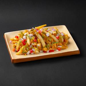 Paneer Tikka Loaded Fries