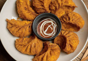 Cheese Chicken Fry Momos