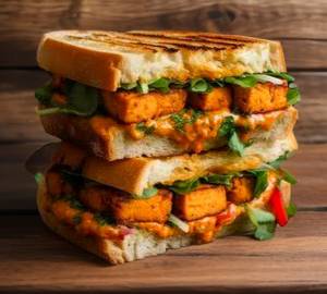 Tandoori paneer tandoori sandwich