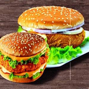 Maharaja Chicken Burger