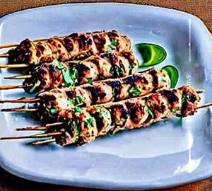 Chicken malai kebab