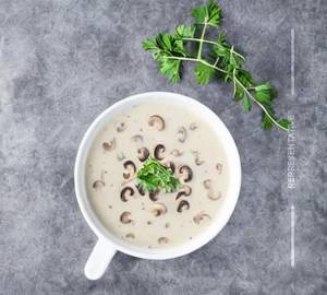 Cream of mushroom soup