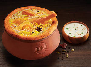 Claypot Kolkata(Bengali) Chicken Biryani