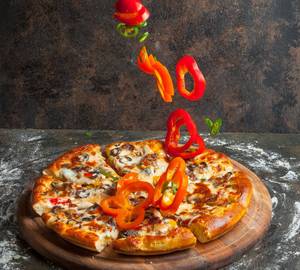 Cheesy Capsi Magic Pizza