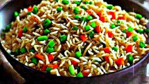 Burnt Garlic Veg Fried Rice