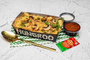 Mushroom Chilli Garlic Rice