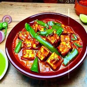 Chilli paneer wet