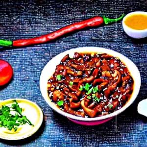 Mushroom Chilli Dry