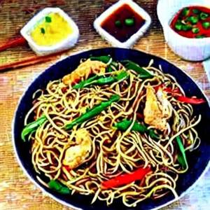 Chicken Singapore Noodles