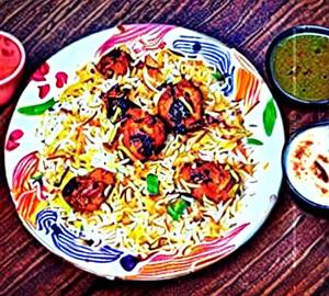 Tandori chicken biryani                                                                                                                                 