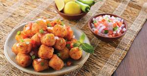 Chilli Garlic Potato Shots(20pcs)