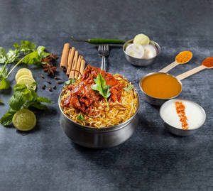 Bowl - Shanmukha Special Chicken Fry Piece Biryani