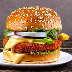 Paneer Cheese Burger 