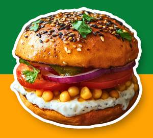Chickpea Protein Burger