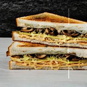 Mushroom Cheese Sandwich