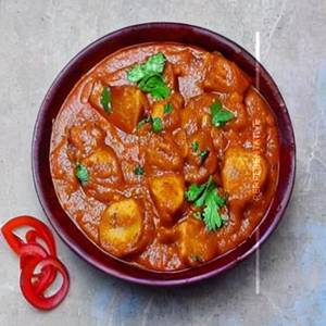 Aloo mushroom masala