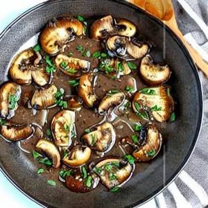 Butter Garlic Mushroom