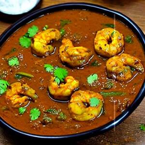 Andhra prawns curry [spicy]