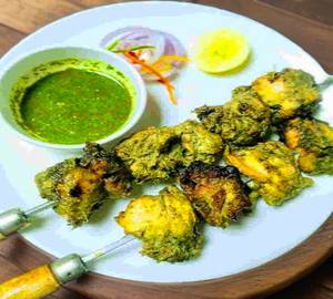 Lasuni hariyali kebab(6pc)
