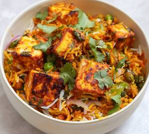 Paneer tandoori biryani