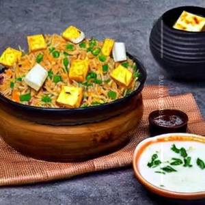 Kaju Paneer Egg Fried Rice