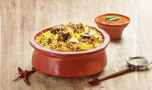 Mushroom Chilli Biryani