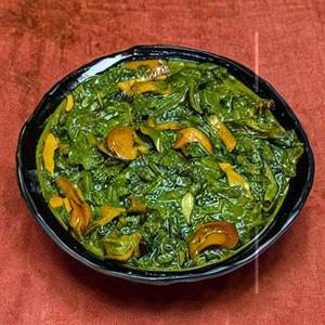 Mushroom palak