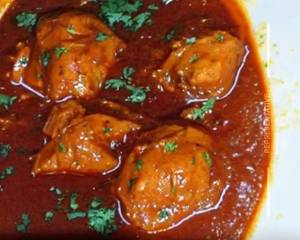 Garlic chicken masala