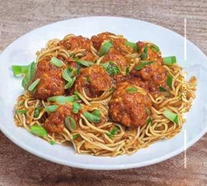 Chicken Manchurian Noodles