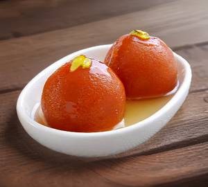 Sweet gulab jamun [2 pieces]