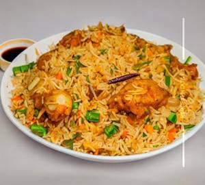 Chicken shezwAn fried rice