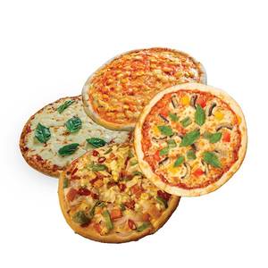 4 Veg Napoli Pizzas (8" Each)
