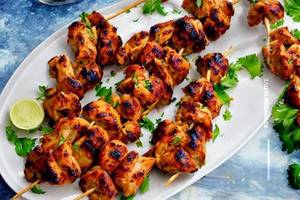 Chicken garlic kebab