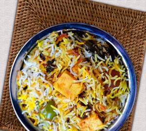 Paneer biryani