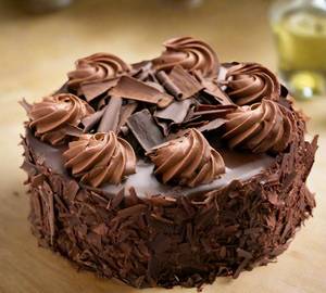 Brownie Truffle Cake