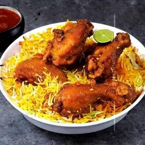 Fried Wings Biryani Big Bucket