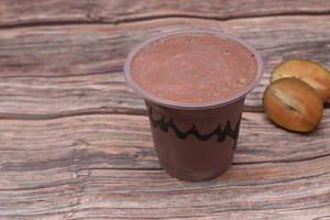 Chickoo Chocolate Milkshake