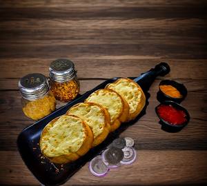 Chicken Garlic Bread With Cheese