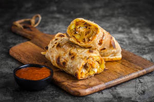Veg Tandoori Tadka Frankie Roll