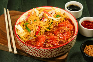 Chicken Hot Garlic Combo (serves 1)