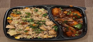 Chilli Chicken (4pcs) + Mixed Fried Rice
